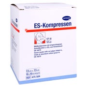 Es-kompressen Steril 7,5x7,5 cm 10X10 St