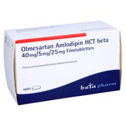 OLMESARTAN Amlodipin HCT beta 40mg/5mg/25mg FTA 98 St