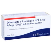 OLMESARTAN Amlodipin HCT beta 40mg/10mg/12,5mg FTA 98 St