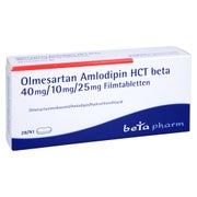 OLMESARTAN Amlodipin HCT beta 40mg/10mg/25mg FTA 28 St