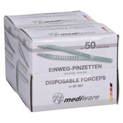 Pinzette Einmal Steril 14 cm 100 St