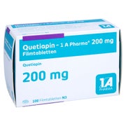 QUETIAPIN-1A Pharma 200 mg Filmtabletten 100 St