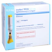METEX PEN 12,5 mg (50mg/ml) Inj.-Lsg.i.e.Fertigpen 6 St