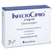 Infectocipro 2 Mg/ml Ohrentropfen 15X0,25 ml