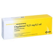 ORGALUTRAN 0,25 mg/0,5 ml Inj.-Lsg.i.e.Fertigspr. 1X5 St