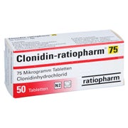 Clonidin-ratiopharm 75 Tabletten 50 St
