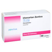 Irbesartan Zentiva 75 mg Filmtabletten 98 St