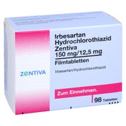 IRBESARTAN Hydrochlorothiazid Zentiva 150mg/12,5mg 98 St