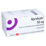 APROKAM 50 mg Pulver z.Herst.e.Injektionslösung 10 St