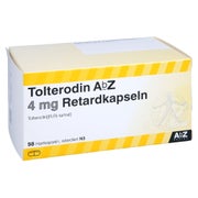 Tolterodin AbZ 4 mg Retardkapseln 98 St