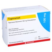 Topiramat Glenmark 100 mg Filmtabletten 100 St