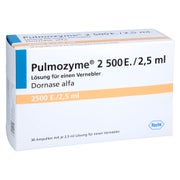 PULMOZYME 2.500 E./2,5 ml Lsg.f.Verneb.Kunsts.Amp. 30 St