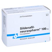 Produktabbildung: SILDENAFIL-neuraxpharm 100 mg Filmtabletten 24 St