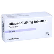 Dilatrend 25 mg Tabletten 100 St