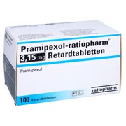 PRAMIPEXOL-ratiopharm 3,15 mg Retardtabletten 100 St