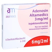 ADENOSIN Altamedics 3 mg/ml Injektionslösung 6X2 ml