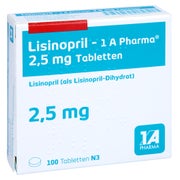 Lisinopril-1a Pharma 2,5 mg Tabletten 100 St