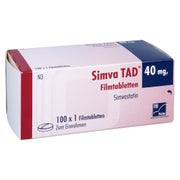 Simva TAD 40 mg Filmtabletten 100 St