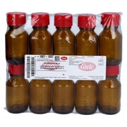 Veralflasche Braun 50 ml m.Gießring u.Ve 10 St