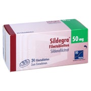 Produktabbildung: Sildegra 50 mg Filmtabletten 24 St
