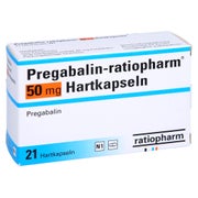 Pregabalin-ratiopharm 50 mg Hartkapseln 21 St