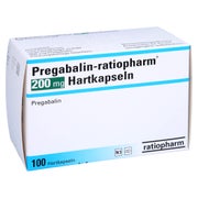 PREGABALIN-ratiopharm 200 mg Hartkapseln 100 St