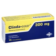 Clinda-saar 300 mg Filmtabletten 15 St