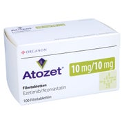 Atozet 10 Mg/10 mg Filmtabletten 100 St