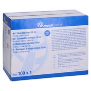 Mediware Einmalspritze 10 ml Luer Lock s 100 St 100 St