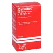 Daivobet 50 Mikrogramm/g + 0,5 mg/g Gel 60 g