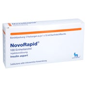 NOVORAPID 100 E/ml Injektionslösung i.e.Dsfl. 5X10 ml