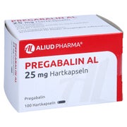 Pregabalin AL 25 mg Hartkapseln 100 St