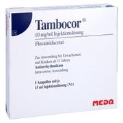 TAMBOCOR 10 mg/ml Injekltionslösung 15 ml/Amp. 5 St
