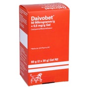 Daivobet 50 Mikrogramm/g + 0,5 mg/g Gel 60 g