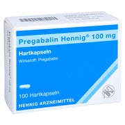 Pregabalin Hennig 100 mg Hartkapseln 100 St