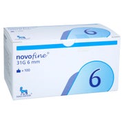 Novofine Nadeln 31 G 0,25x6 mm 100 St