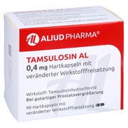 TAMSULOSIN AL 0,4 mg Hartk.m.veränd.Wst.-Frs. 90 St