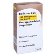 FLUTICASON Cipla 125 Mikrogramm/Sprühstoß 120 Hub 1 St