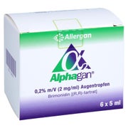 Alphagan 0,2% m/V 2 mg/ml Augentropfen 6X5 ml