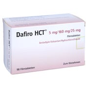 DAFIRO HCT 5 mg/160 mg/25 mg Filmtabletten 98 St