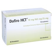 DAFIRO HCT 10 mg/160 mg/25 mg Filmtabletten 98 St