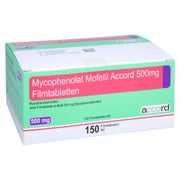MYCOPHENOLAT MOFETIL Accord 500 mg Filmtabletten 150 St