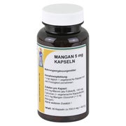 Produktabbildung: Mangan 5 mg Gluconat Kapseln 90 St