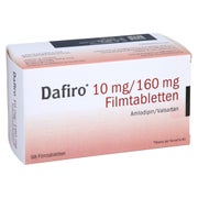 Dafiro 10 Mg/160 mg Filmtabletten 98 St