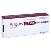 Eliquis 2,5 mg Filmtabletten 60 St