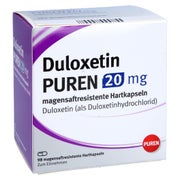 DULOXETIN PUREN 20 mg magensaftresist.Hartkapseln 98 St