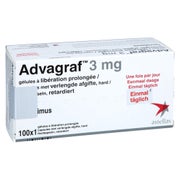 Advagraf 3 mg Hartkapseln retardiert B 100 St