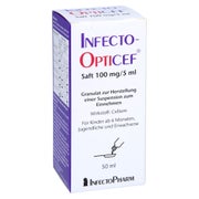 INFECTOOPTICEF Saft 100 mg/5 ml Gran.z.Sus.-Herst. 50 ml
