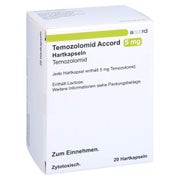 TEMOZOLOMID Accord 5 mg Hartkapseln Sachets 20 St