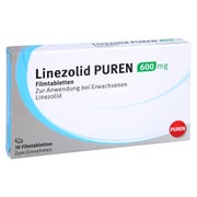 Linezolid Puren 600 mg Filmtabletten 10 St